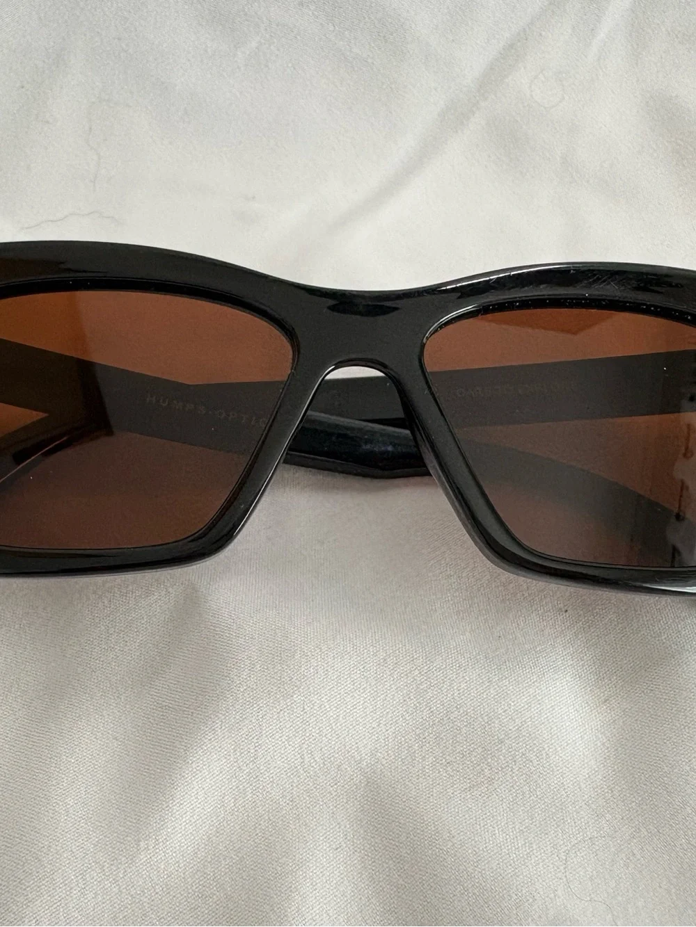 Polarized Sunglasses | Black Sphynx | Black Frame | by Humps Optics